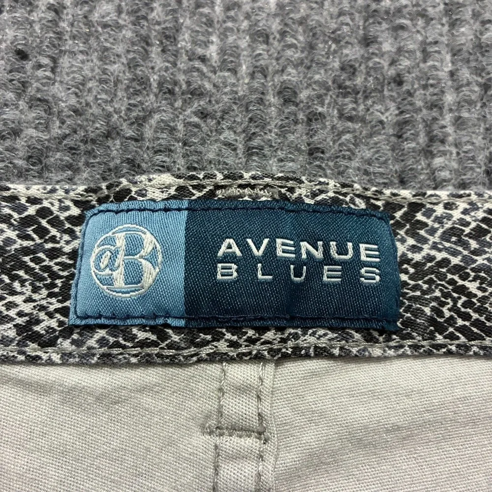 Vintage Avenue Blues Womens Pants Size 18W Animal Print Stretch‎ High Rise - Picture 6 of 9